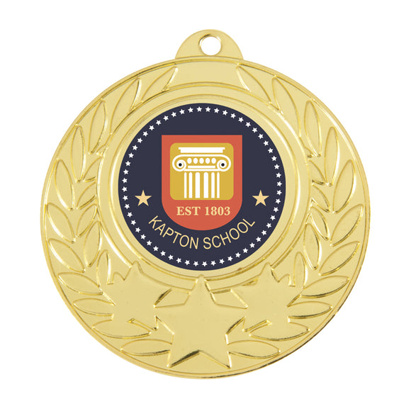 Budget Medal - Star with wreath design