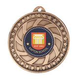 Budget Medal with patterned design