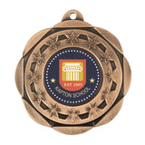 Budget Medal - Scalloped star design
