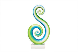 Art glass sculpture - Spiral