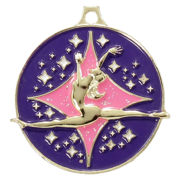 Purple/Pink Dancer medal