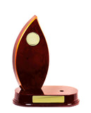 Flame offset Timber Trophy